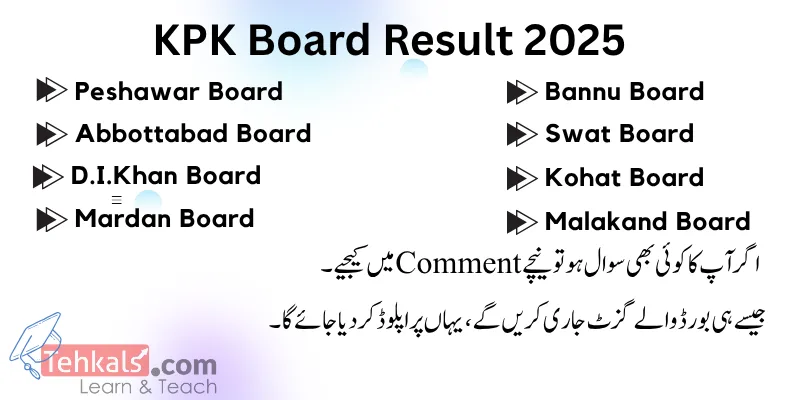 KPK board result 2025