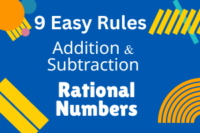 Addition and Subtraction of Rational Numbers – Easy and Step-by-Step Rules with Examples